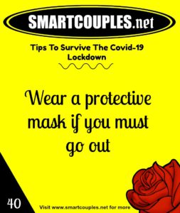 How To Be The Covid-19 Couple - Smart Couples, Smart Protection.